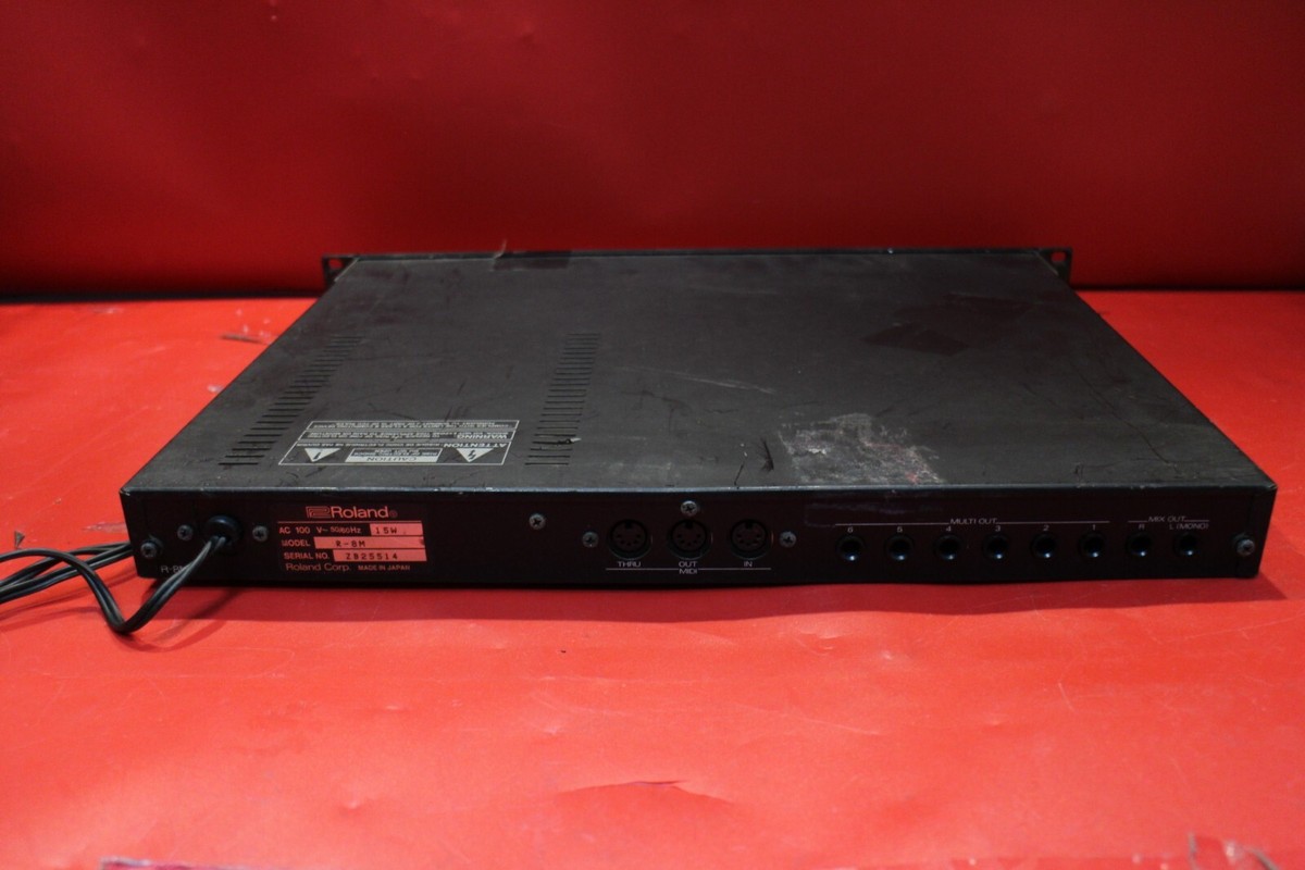 USED Roland R-8M Total Percussion Module Rack U1929 230721 | eBay USED Roland R-8M Total Percussion Module Rack U1929 230721 | eBay