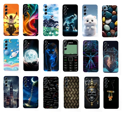 HXWAROOM Custodia Cover Per Samsung Galaxy A16 Silicone TPU Morbida Fantasia disegno