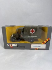 CORGI CLASSIC 1929 Thornycroft Field Ambulance 1:43 923 NIP Military Red Cross