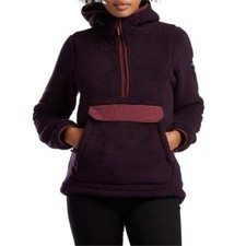 Women's The North Face Campshire Coat Top Fleece Pullover Hoodie Jacket New