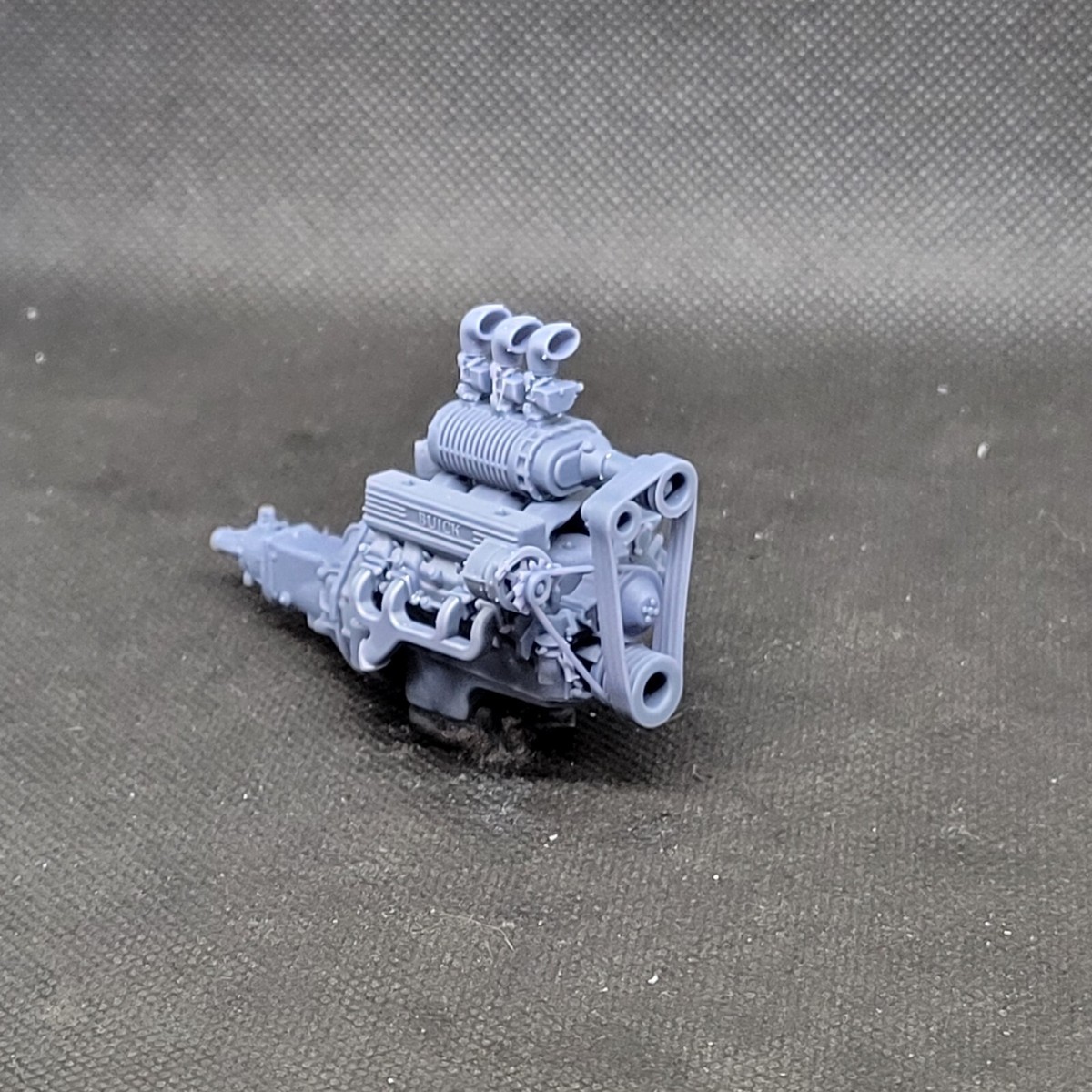 Blown Buick Nailhead model engine resin 3D printed 1:251:24 scale