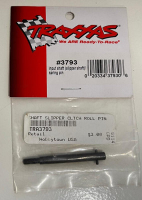 Traxxas Input shaft (slipper shaft) Spring Pin cltch roll pin # 3793 New in Pack