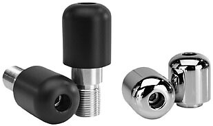 VORTEX BAR END SLIDERS (BLACK) PART# BE118K NEW 57-4250 0634-0018 3-BE118K