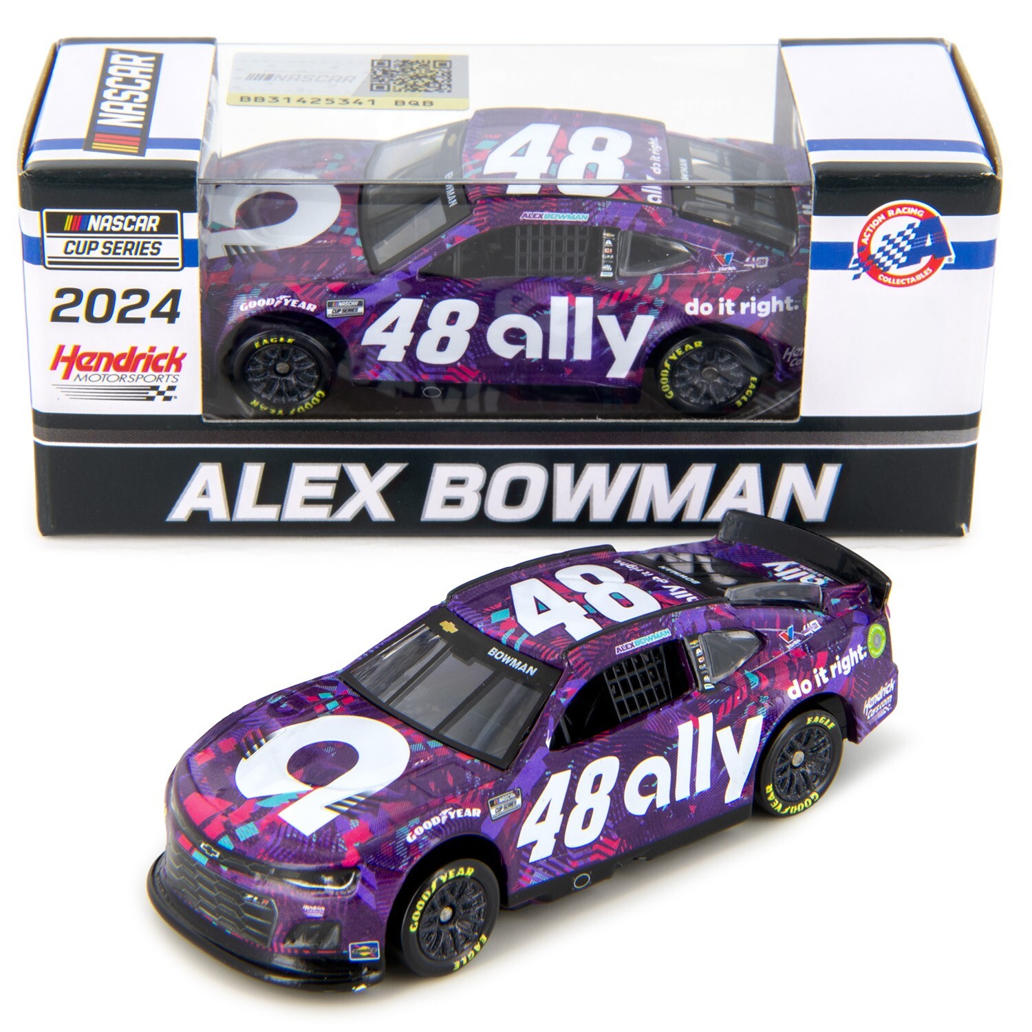 Alex Bowman Ally 1:64 Standard 2024 Diecast Car
