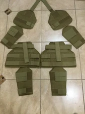 Tactical lvl IIIA ballistic vest panels IIIA body armor full coverage TAN NEW!