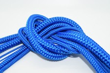 Blue Polypropylene Rope Braided Poly Cord Line Sailing Boating Survival Camping