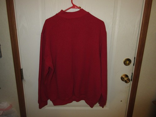 Bon Worth Ladies XL Red Sweatshirt w/ Cats - Picture 6 of 7
