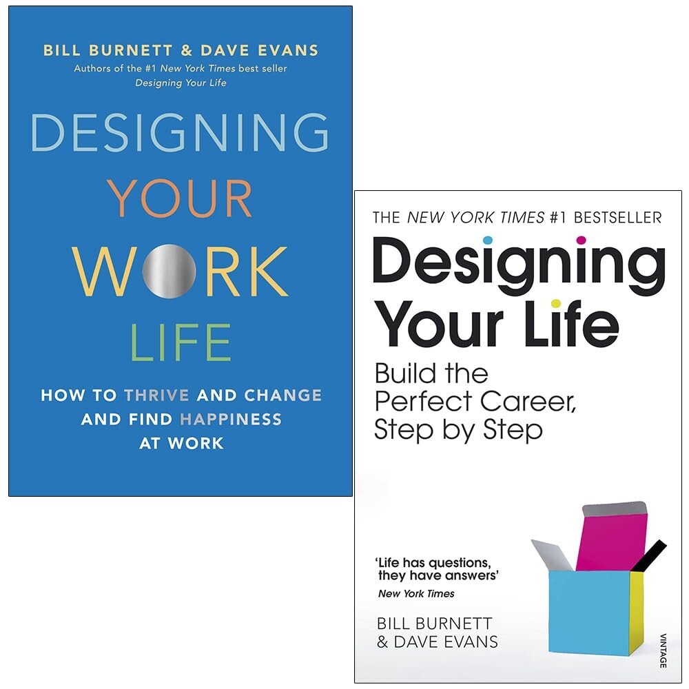 Bill Burnett Collection 2 Books Set Designing Your Work Life, Your Work Life