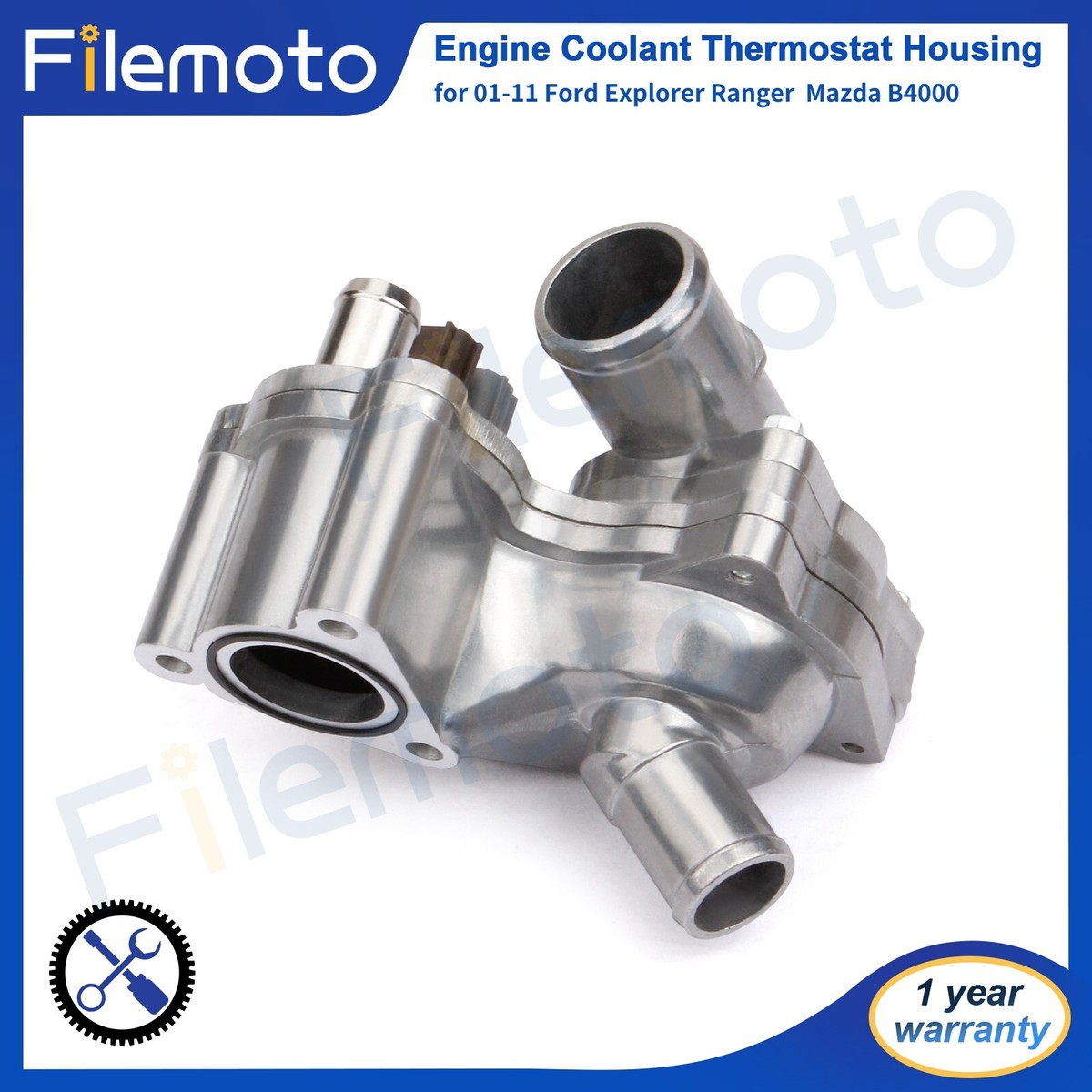 Engine Coolant Thermostat Housing for 01-11 Ford Explorer Ranger