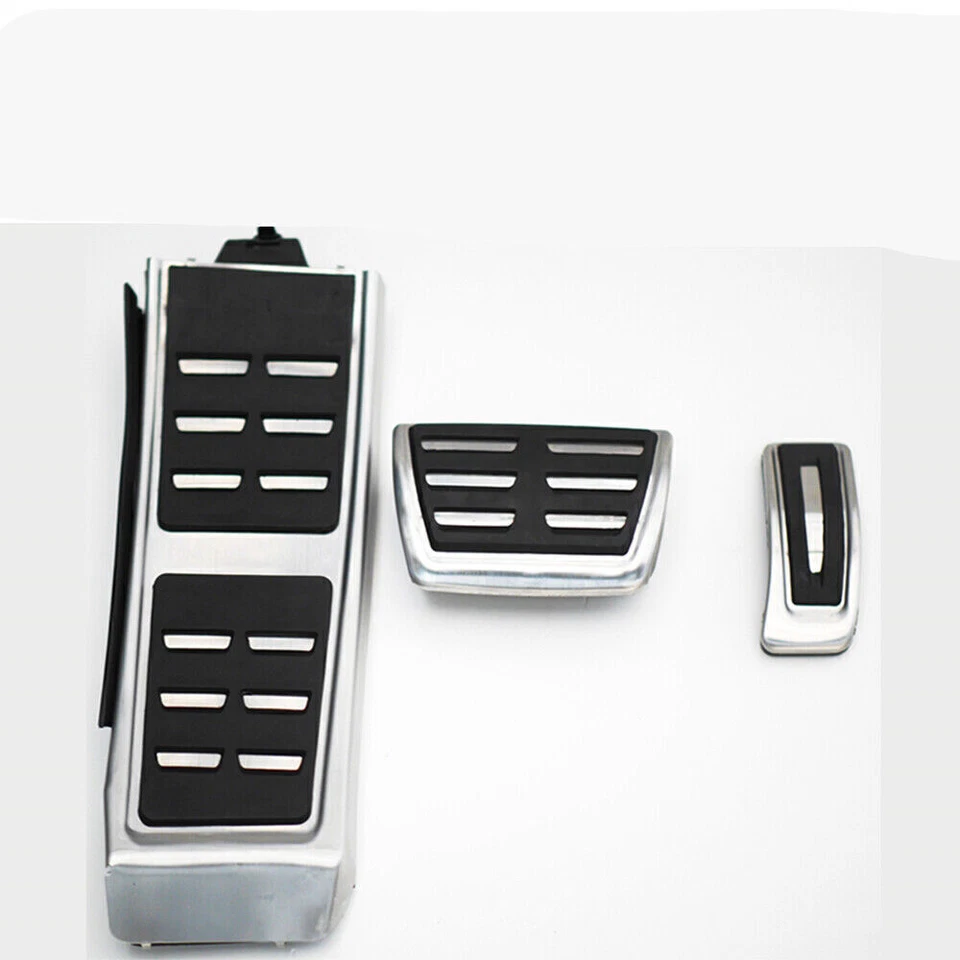 Cubierta antideslizante del acelerador y del pedal del freno para Audi A4 B8 A5 A6 A7 Q5 S4 8T 8R Foto 3 de 4
