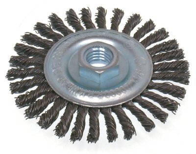 Osborn 99082 Stringer Bead Brush 0.02 Fill Dia 5/8-11 Arbor Hole 7/8 Trim Length