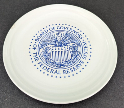(chips) Federal Reserve System Board Of Directors Eagle Shield Crest Plate