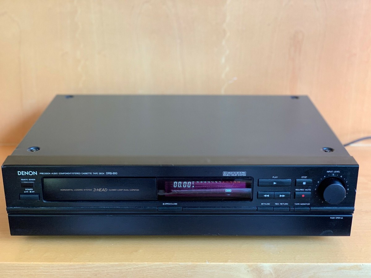 DENON 3-HEAD ステレオカセットデッキ　DRS- 810G DENON 3-HEAD ステレオカセットデッキ DRS- 810G
