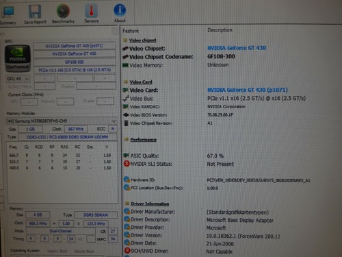 INNO 3D GeFORCE GT430 1GB PCI-E GRAPHICS CARD DVI VGA HDMI #GK3797 - Picture 4 of 4