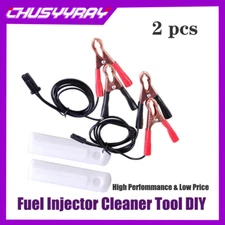 Auto DIY Fuel Injector Flush Cleaner Engine Cleaner Adapter Tool Kit For All Car