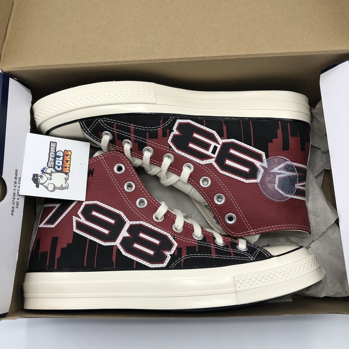 Converse Chinatown Market Chuck 70 Hi Black Chicago Bulls 3