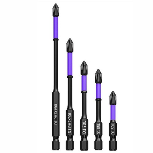 Dayinkes 12PCS Magnet-Schraubendreher-Set - Hochmagnetische Bits 25-150mm