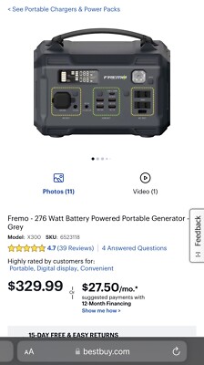 Fremo X300 Portable Power Station | eBay