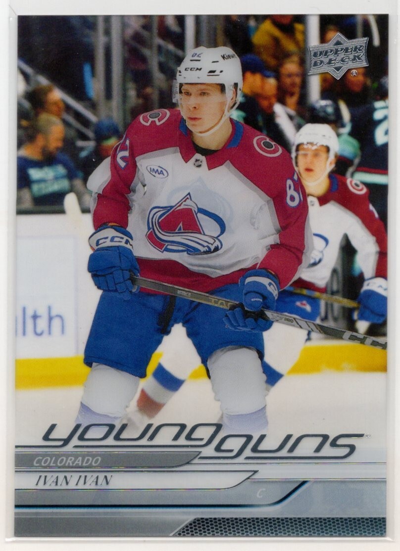 2024 2024-25 Upper Deck Clear Cut Parallel Young Guns Rookie #481 Ivan Ivan YG