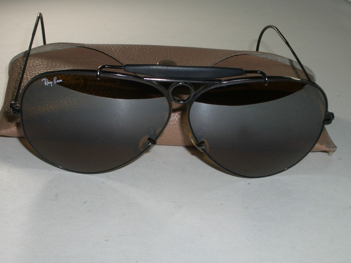VINTAGE B&L RAY-BAN BLACK B15 TGM COLOR CONTRAST DRIVING VINTAGE B&L RAY-BAN BLACK B15 TGM COLOR CONTRAST DRIVING