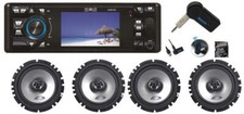 Absolute DMR-360BTAD 3.5" DVD/CD//AM/FM Player & 2 Pairs Alpine SXE-1726S 6.5"