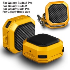 For Samsung Galaxy Buds 2 Pro/Buds Pro/Buds Live Shockproof Case Cover Keychain