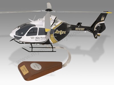 Airbus Eurocopter EC135 H135 Air Care Desk Wood Helicopter New Model Small 1/48