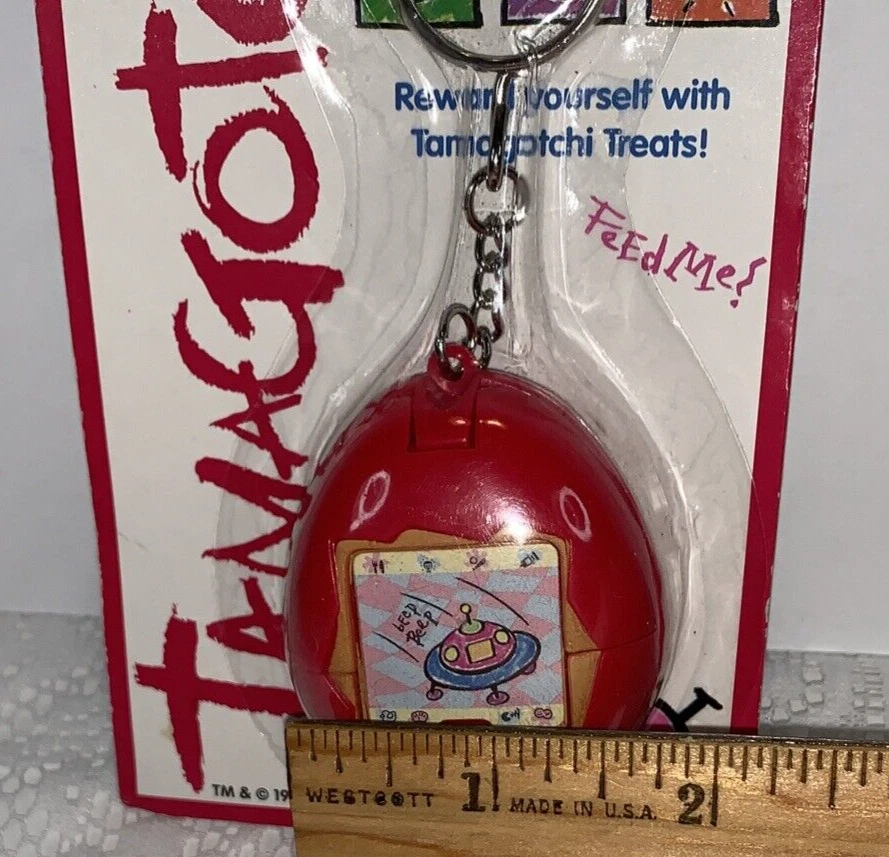 Tamagotchi Candy Pastel Eggs Pink Vintage 1997 NOS NIP - Image 3 of 4