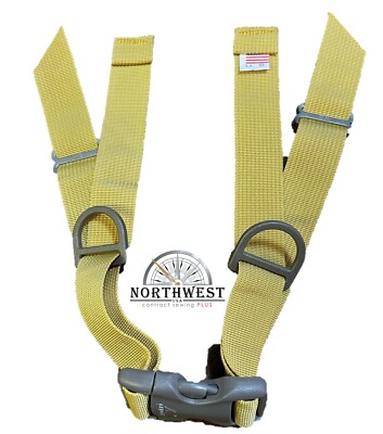 Universal 1'' Nylon webbing Sternum Strap. Your choice of colors Made in the USA