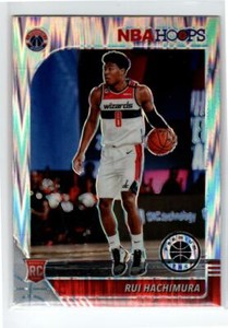 2019-20 Hoops Premium Stock Prizms Silver Mojo #206 Rui Hachimura (ref 168153)