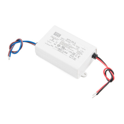 [ SparkFun TOL-14601 ] Mean Well LED Switching Power Supply - 5VDC, 5A ...