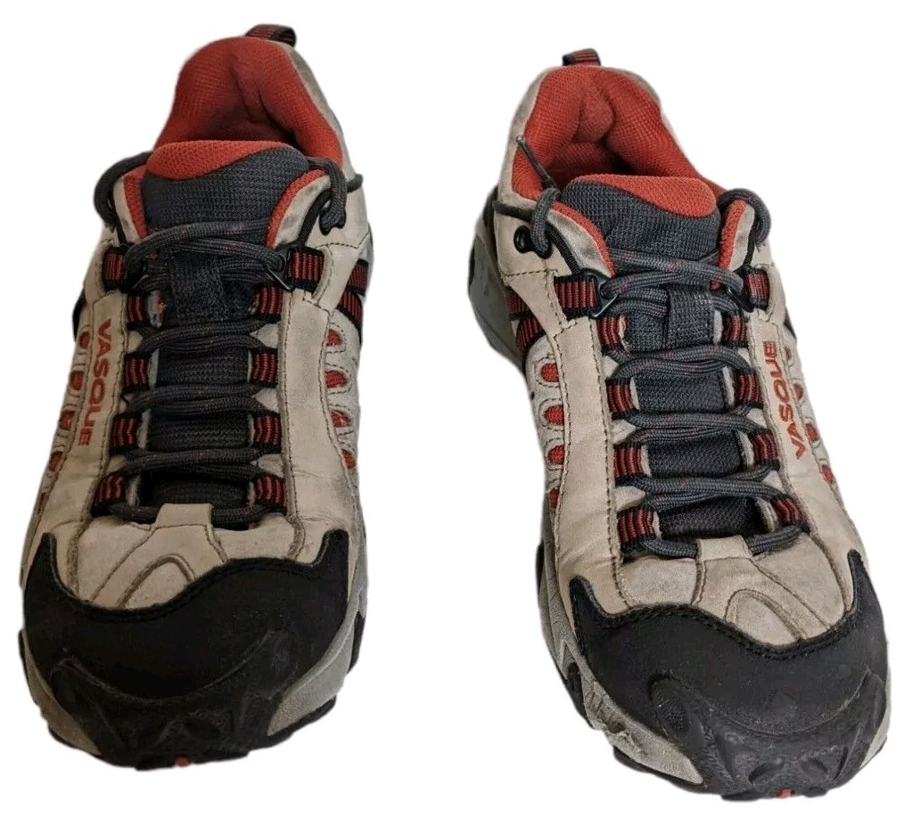 Vasque Hiking Shoes Kota Suede Tan Trail Walking Low Top  display picture 3