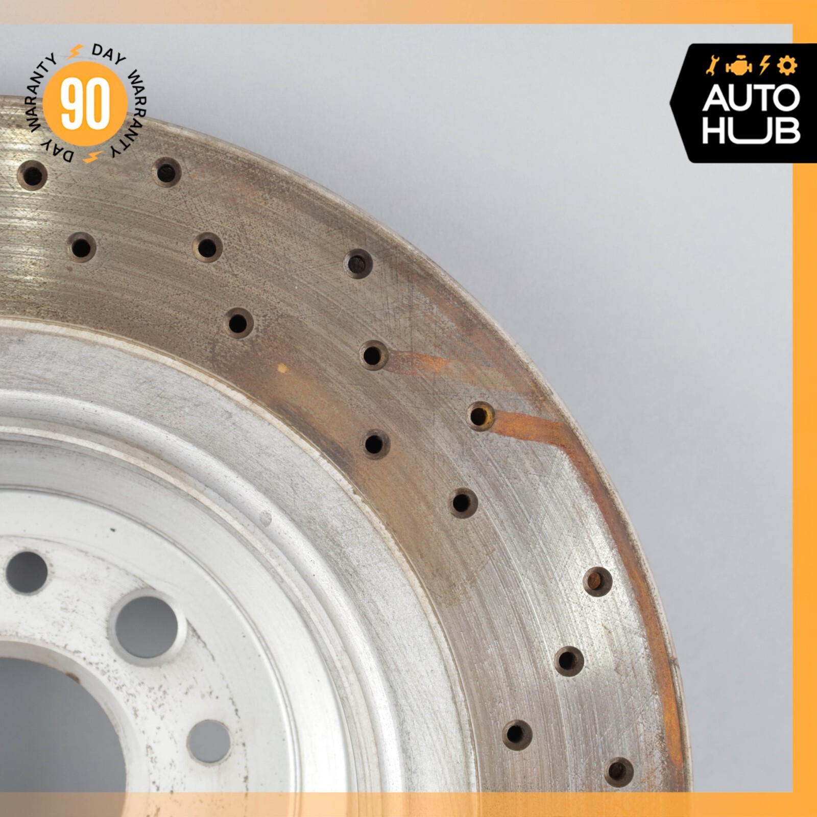 14-24 Maserati Quattroporte M156 Rear Brake Rotors Disc Left & Right Set OEM