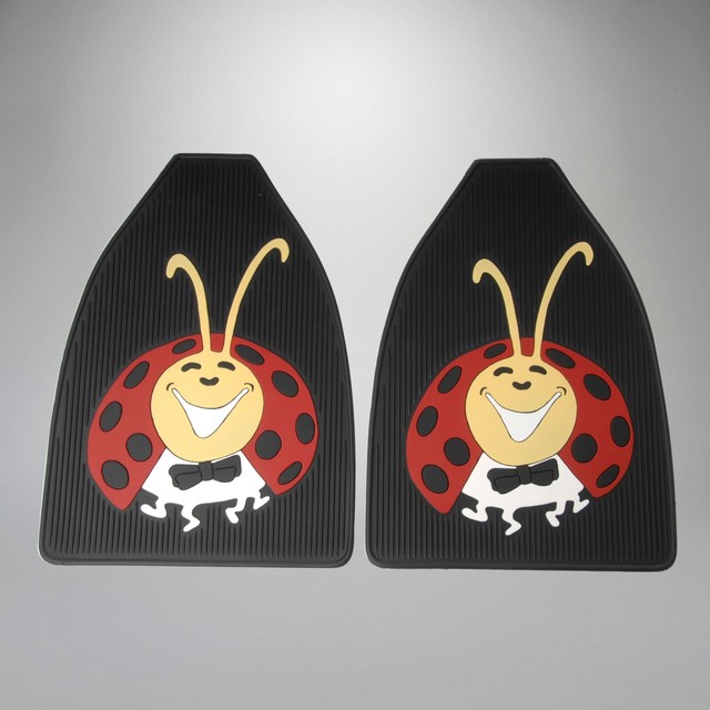 19551979 Volkswagen Beetle and Super Beetle Lady Bug Front Floor Mats 304683 eBay