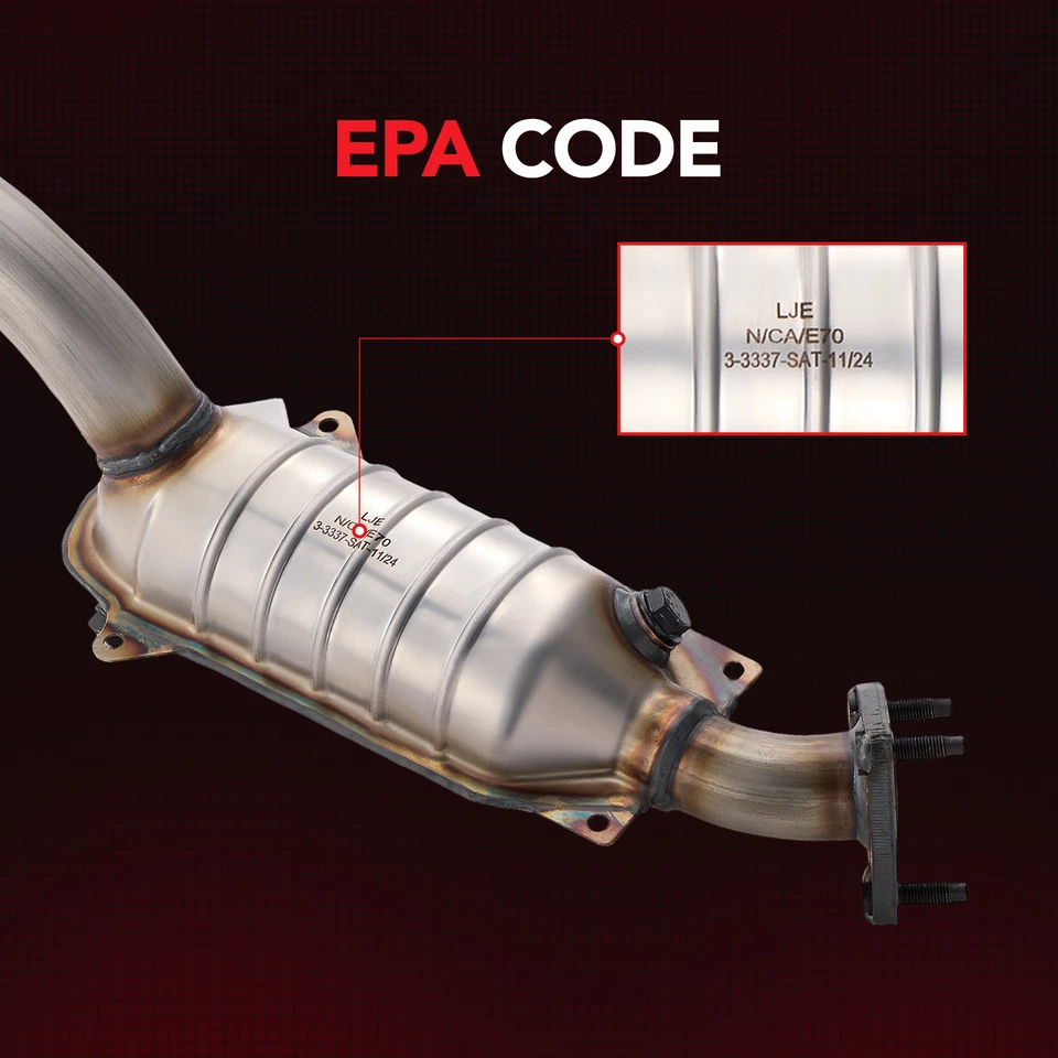 Каталитический конвертер для Honda Fit L4 1,5 л 2007-2008 годов выпуска совместим с EPA 644049 - Изображение 2 из 4