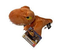 2022 JURASSIC WORLD DOMINION Mattel T-REX SOUND/WORKS 8" Plush Toy NEW/TAG Read