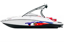SEADOO WAKE 230 GRAPHIC KIT BPR CHALLENGER SE 23 STICKERS DECALS VYNYL WRAP SET