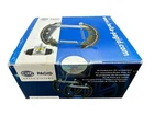 Brake shoe set for Renault pre-assembled with wheel brake cylinder rear Hella-Pagid