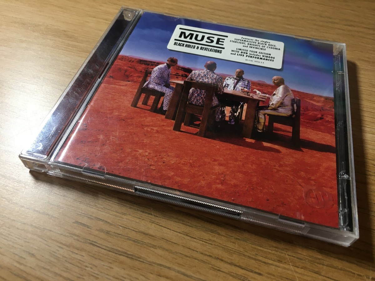 MUSE CD + DVD ALBUM: BLACK HOLES & REVELATIONS 2-DISC TOUR EDITION