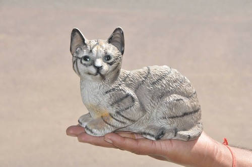 Lot de 2 figurines de chaton en céramique : cadeau miniature pour amoureux des chats - France