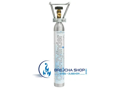 Kohlensäureflasche 500g CO2 Flasche Kohlendioxid mit Cage Zapfanlage Aquarium