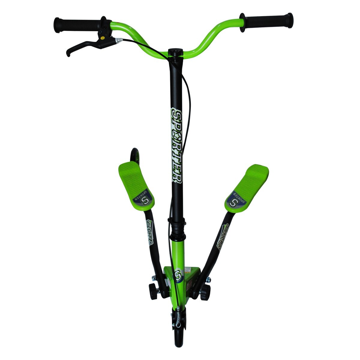 BIPATTINO A 3 Ruote - Monopattino A Energia Cinetica, Nero, Per Divertimento E Fitness - Foto 14