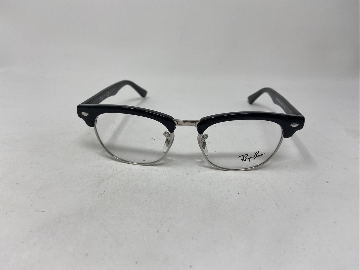 小物 Ray-Ban CLUBMASTER OPTICS RAY BAN KIDS RB1548 3542 45/16/125 GLOSSY BLACK SILVER CLUBMASTER