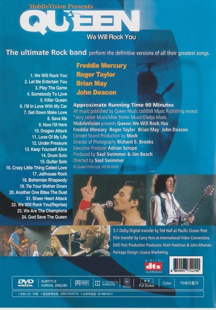 Queen - We Are The Champions (Rock Montreal)