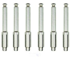 6 Pcs Dental Flexi Disc Mandrel fit Soflex For Sof-Lex Pop-On Polishing Discs