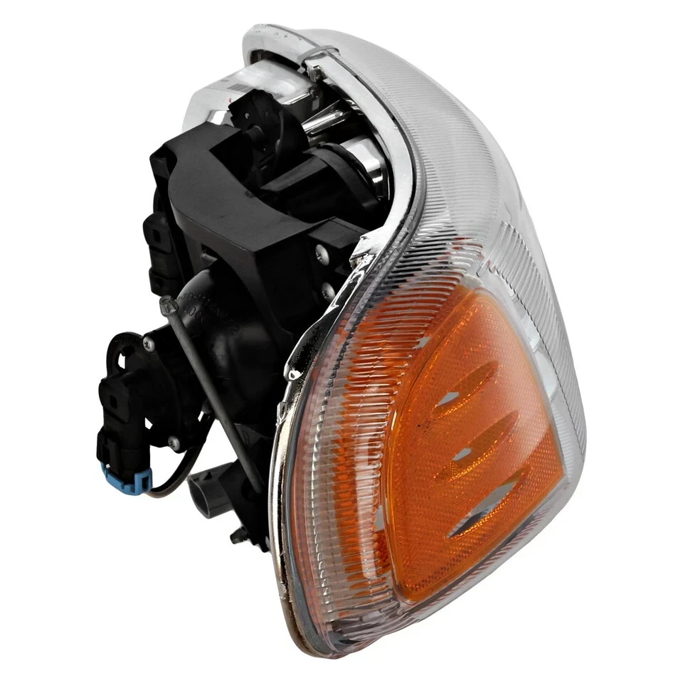 Nuevo conjunto de lámpara halógena derecha 2001-2006 Gmc Sierra 1500 se adapta a GM2503214 Foto 3 de 4