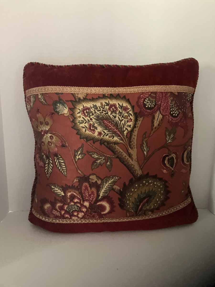 Vintage Raymond Waites Decorative Pillow 18X18, Retro