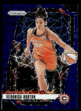 2024 Panini Prizm WNBA - Veronica Burton #35 Blue Velocity Prizm