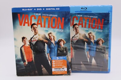 Vacation (Blu-ray & DVD) With Slipcover NEW Sealed