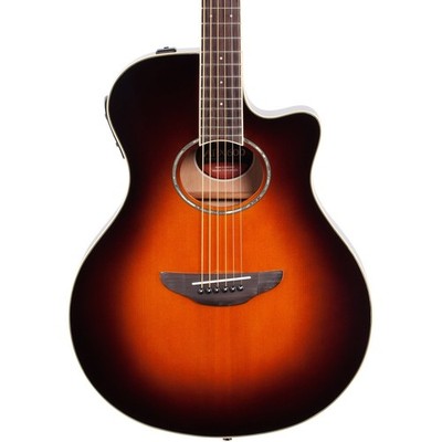 Yamaha APX600 Thinline Acoustic-Electric Guitar, Spruce Top, Old Violin Sunburst